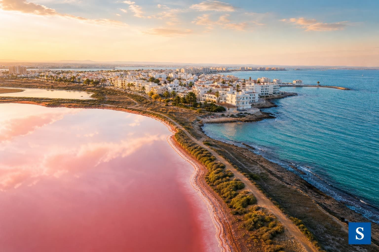 Orihuela Costa beaches and golf resorts on the southern Costa Blanca, Spain
